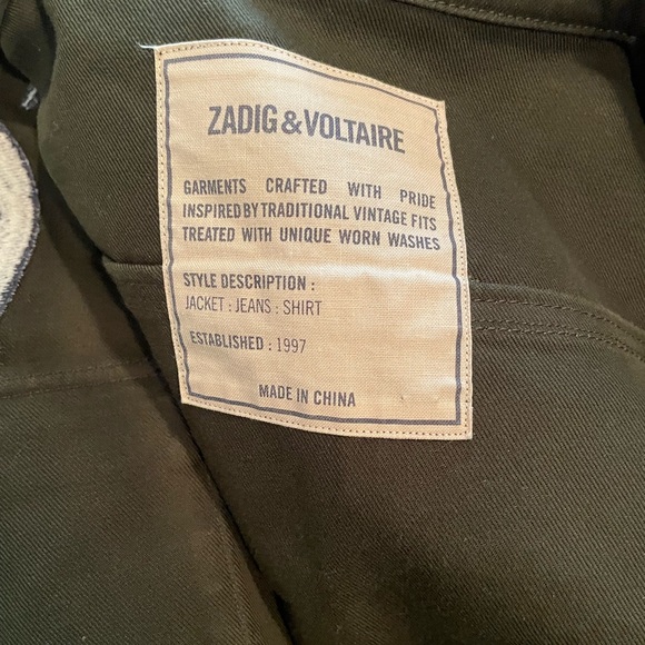 Zadig and Voltaire Military Jacket - Picture 7 of 7